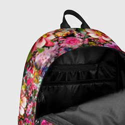 Рюкзак Разные цветы, цвет: 3D-принт — фото 2