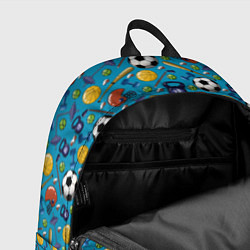 Рюкзак СПОРТ, цвет: 3D-принт — фото 2