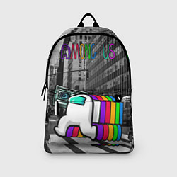 Рюкзак Among Us по улицам Нью-Йорка, цвет: 3D-принт — фото 2