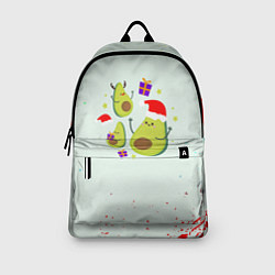 Рюкзак Новогодние Авокадо, цвет: 3D-принт — фото 2