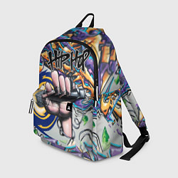 Рюкзак Граффити HIP-HOP, цвет: 3D-принт