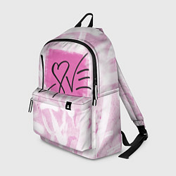 Рюкзак LOVE, цвет: 3D-принт