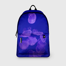 Рюкзак Медузы в синей глубине, цвет: 3D-принт — фото 2