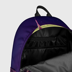 Рюкзак Неоновый город, цвет: 3D-принт — фото 2