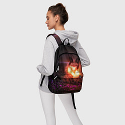 Рюкзак Лисица с фонариками, цвет: 3D-принт — фото 2