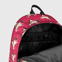 Рюкзак Единорожки, цвет: 3D-принт — фото 2