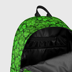 Рюкзак Зелёный клевер, цвет: 3D-принт — фото 2