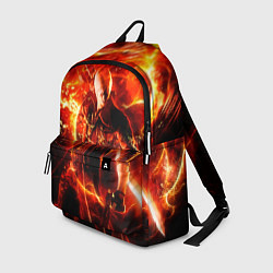 Рюкзак Данте в огне, цвет: 3D-принт