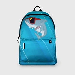 Рюкзак Акула в очках, цвет: 3D-принт — фото 2