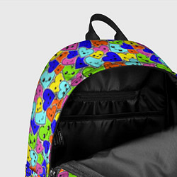 Рюкзак Сердечки, цвет: 3D-принт — фото 2