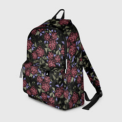 Рюкзак Цветочная мозаика, цвет: 3D-принт