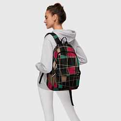Рюкзак Модный абстрактный узор, цвет: 3D-принт — фото 2