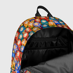 Рюкзак Матрёшки, цвет: 3D-принт — фото 2