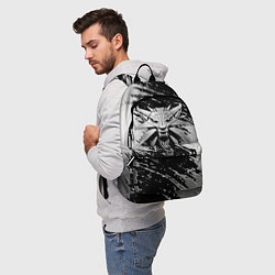 Рюкзак THE WITCHER LOGO STEEL, цвет: 3D-принт — фото 2
