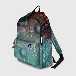 Рюкзак Объемная абстракция - Флер-де-лис, цвет: 3D-принт