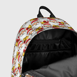 Рюкзак Дед Мороз Merry Christmas, цвет: 3D-принт — фото 2