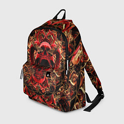 Рюкзак Череп красного демона, цвет: 3D-принт