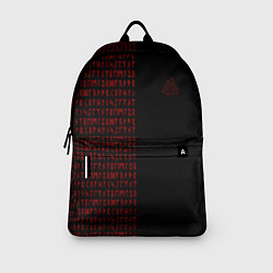 Рюкзак ВАЛЬКНУТ РУНИЧЕСКИЙ АЛФАВИТ, цвет: 3D-принт — фото 2