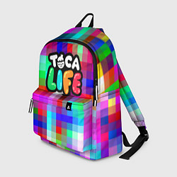 Рюкзак Toca Life: Pixels, цвет: 3D-принт