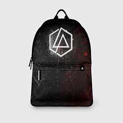 Рюкзак Linkin Park Logo Линкин Парк, цвет: 3D-принт — фото 2