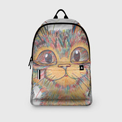 Рюкзак A 018 Цветной кот, цвет: 3D-принт — фото 2