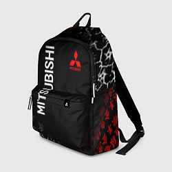 Рюкзак MITSUBISHI SAMURAI JAPAN STYLE ИЕРОГЛИФЫ, цвет: 3D-принт