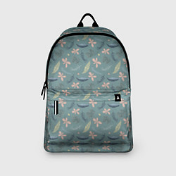 Рюкзак Цветочный принт Декоративный винтажный узор с цвет, цвет: 3D-принт — фото 2