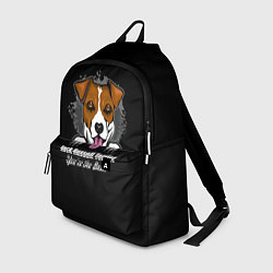 Рюкзак Джек-Рассел-Терьер Jack Russell Terrier, цвет: 3D-принт