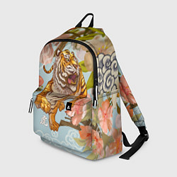 Рюкзак Китайский тигр Символ 2022 года, цвет: 3D-принт