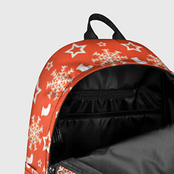 Рюкзак Новогодний узор, цвет: 3D-принт — фото 2