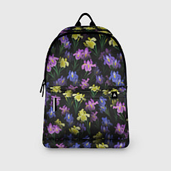 Рюкзак Ночные ирисы, цвет: 3D-принт — фото 2