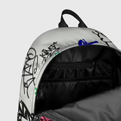 Рюкзак Уличные надписи, цвет: 3D-принт — фото 2
