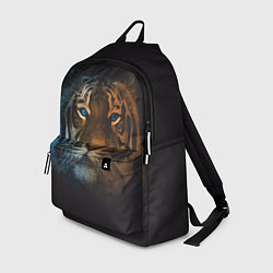 Рюкзак Тигр с голубыми глазами, цвет: 3D-принт