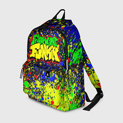 Рюкзак Friday Night Funkin Logo Acid Style, цвет: 3D-принт