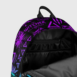 Рюкзак ВЕДЬМАК ЛОГОБОМБИНГ НЕОН, цвет: 3D-принт — фото 2