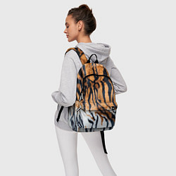 Рюкзак Шкура тигра Новый год 2022, цвет: 3D-принт — фото 2
