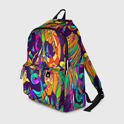 Рюкзак Все смешалост-тигры,змеи, цвет: 3D-принт
