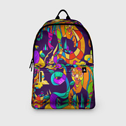Рюкзак Все смешалост-тигры,змеи, цвет: 3D-принт — фото 2