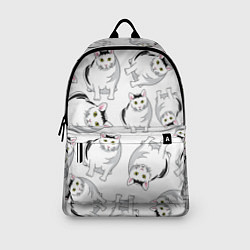 Рюкзак КОТИКИ МЕМ МЯУ, цвет: 3D-принт — фото 2