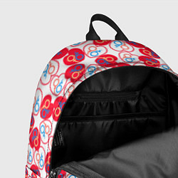 Рюкзак Любовь гендерные символы, цвет: 3D-принт — фото 2