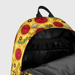 Рюкзак Pizza salami, цвет: 3D-принт — фото 2