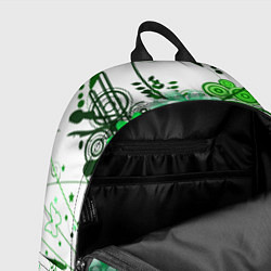 Рюкзак Яркая пышная летняя зелень, цвет: 3D-принт — фото 2