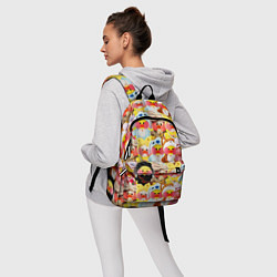 Рюкзак УТЯ УТОЧКА ЛАЛАФАНФАН ПАТТЕРН, цвет: 3D-принт — фото 2