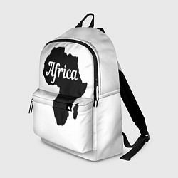 Рюкзак Африка черно-белая двусторонняя, цвет: 3D-принт