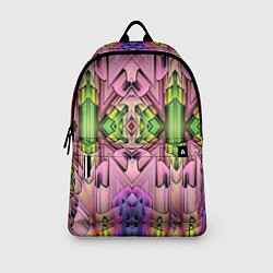 Рюкзак Зеленый изумруд мозаика, цвет: 3D-принт — фото 2