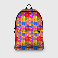 Рюкзак Красочные Музыкальные Ноты, цвет: 3D-принт — фото 2