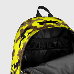 Рюкзак Камуфляж Жёлто-Коричневый, цвет: 3D-принт — фото 2