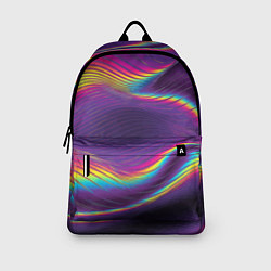Рюкзак Neon fashion pattern Wave, цвет: 3D-принт — фото 2