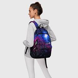 Рюкзак Открытый космос Star Neon, цвет: 3D-принт — фото 2
