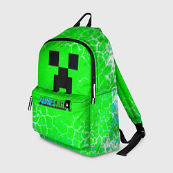 Рюкзак Minecraft зеленый фон, цвет: 3D-принт